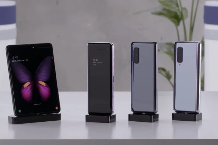 Samsung galaxy fold will be limited