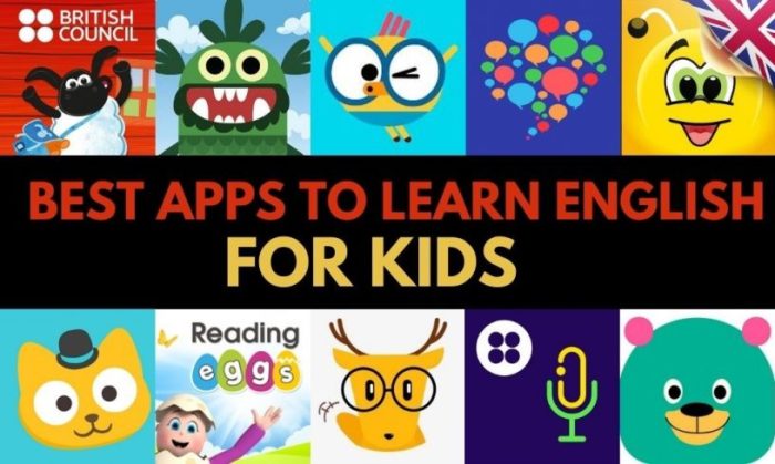 Google free app teach english to kids