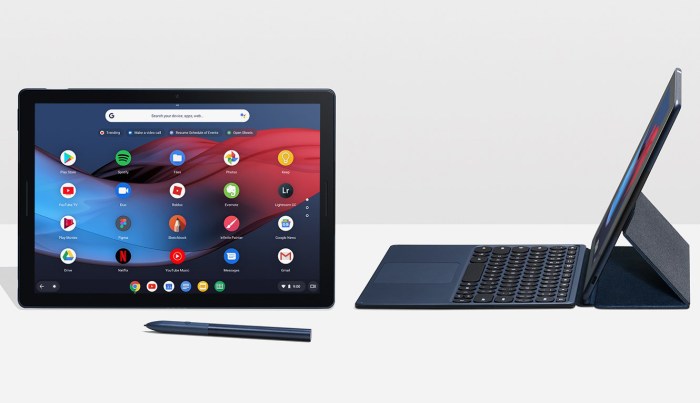 Google downsizing tablet laptop division