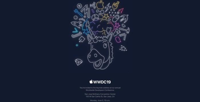 Apple confirms wwdc 2019 dates