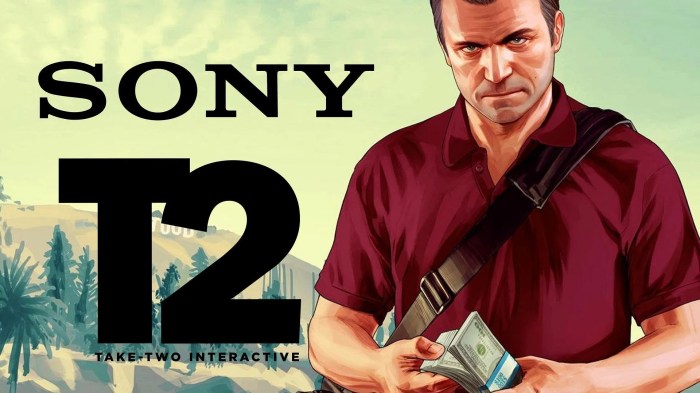 Sony could acquire take two