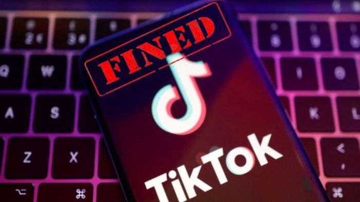 Tiktok fined 5 7 million privacy violations