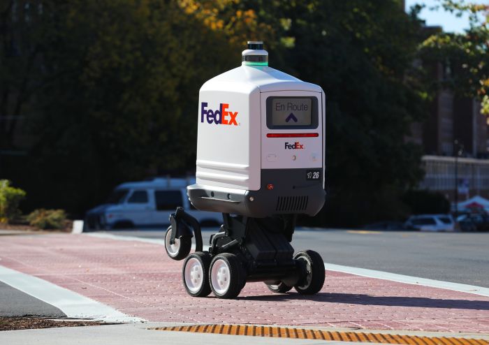 Fedex autonomous delivery robot