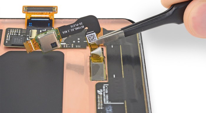 Samsung galaxy s10 3 out of 10 repairability