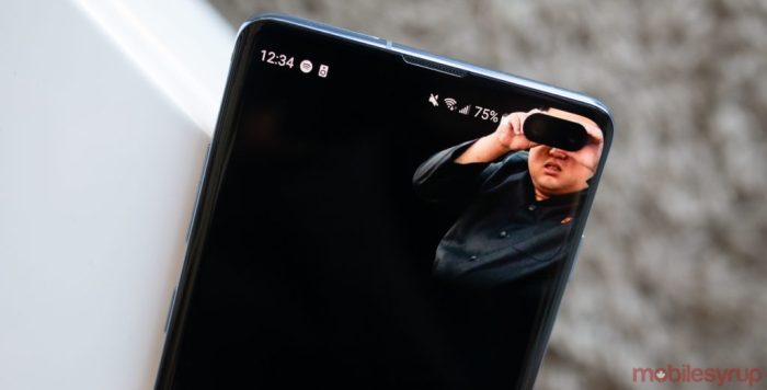 Samsung galaxy s10 proximity sensor bug