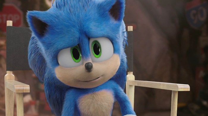 Sonic hedgehog live action movie promo leaked