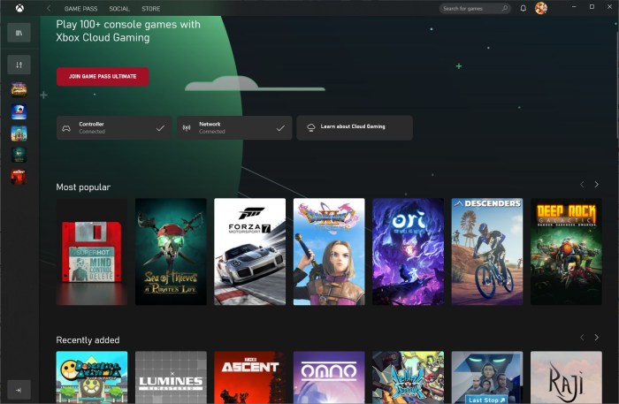 Microsoft pc game streaming to xbox one