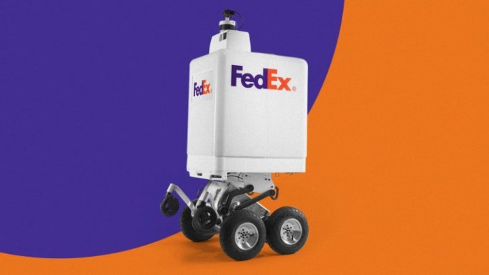 Fedex autonomous delivery robot