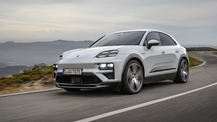 Porsches best selling macan suv electrified