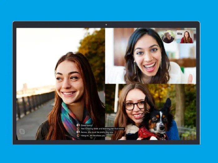 Skype group calls 50 people tested